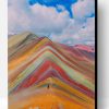 Rainbow Mountains Peru Paint By Number