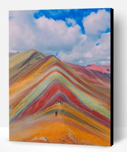 Rainbow Mountains Peru Paint By Number