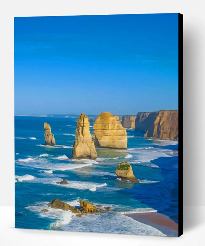 Port Campbell National Park Seascape Paint By Number
