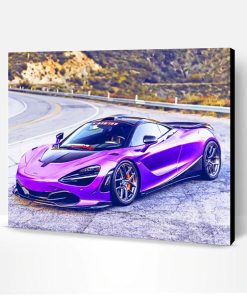Purple Car Paint By Number