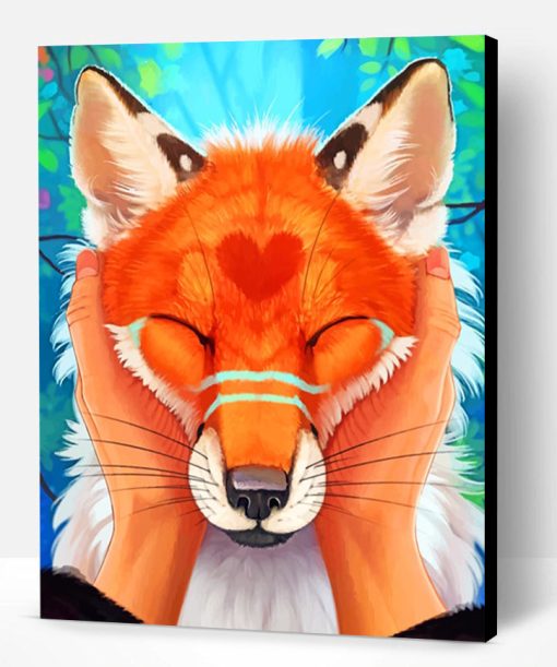 Red Fox Art Paint By Number