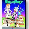 Rick And Morty Halloween Paint By Number