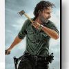 Rick Grimes The Walking Dead Paint By Number