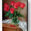 Roses Vase Paint By Number