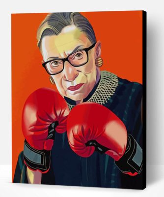 Ruth Bader Ginsburg Paint By Number