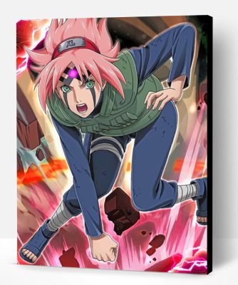 Sakura Haruno Naruto Paint By Number