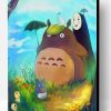 Totoro And No Face Paint By Number