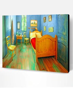 Van Gogh Bed Room Paint By Number