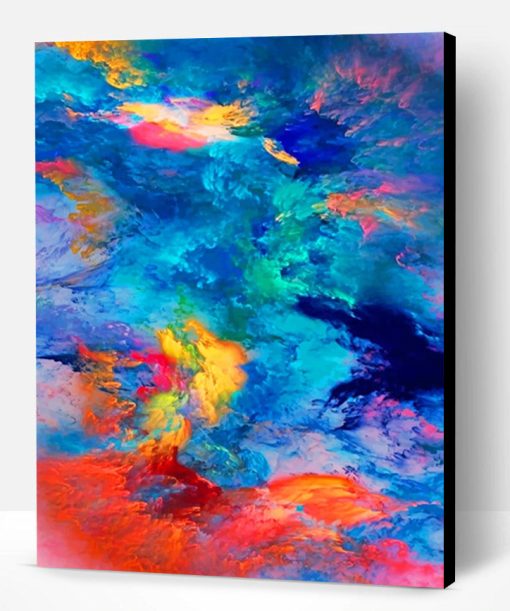 Abstract Colors Paint By Number