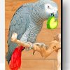 African Grey Paint By Numbers