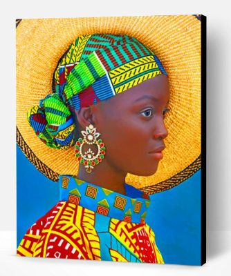 Afro Girl Paint By Number