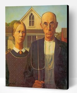 American Gothic Paint By Number