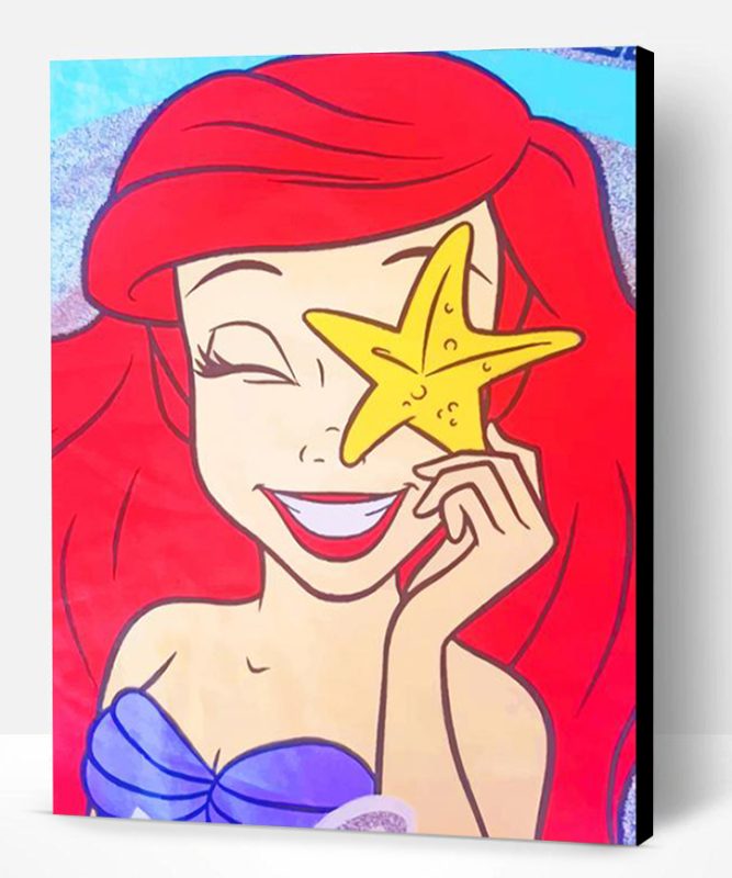 Ariel Starfish Paint By Number