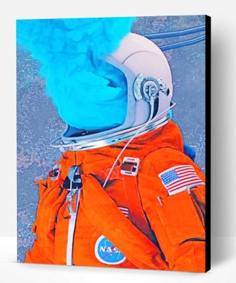 Astronaut Paint By Number