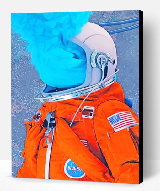 Astronaut Paint By Number