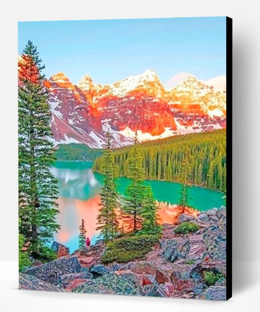 Banff National Park Alberta Paint By Number