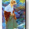 Blond Young Lady Paint By Number