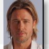 Brad Pitt Portrait Paint By Number