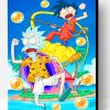 Camisa Rick And Morty Dragon Ball Paint By Number