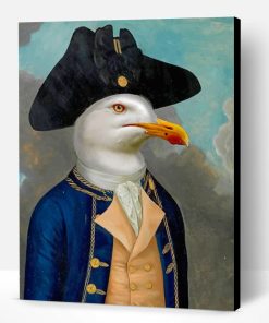 Captain Seagull Paint By Number