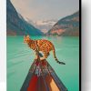 Bengal Cat In Banff National Park Paint By Number