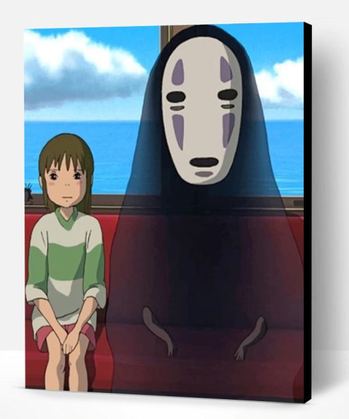 Chihiro And No Face Paint By Number