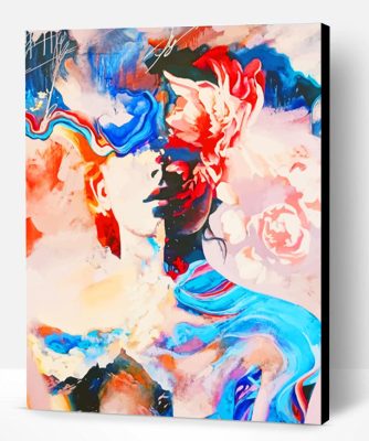 Colorful Abstract Woman Paint By Number