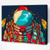 Colorful Astronaut Paint By Number