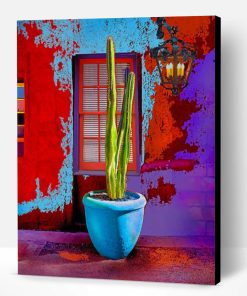 Colorful Barrio Tucson Paint By Number