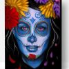 Female Sugar Skull Paint By Number