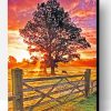 Country Sunset Paint By Number