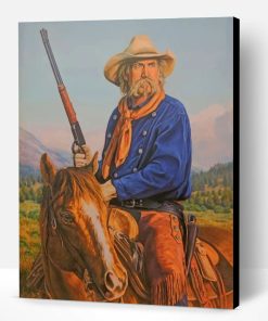 Cowboy Paint By Number