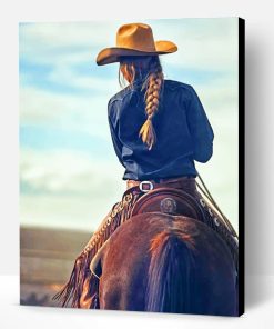 Cowgirl Paint By Number