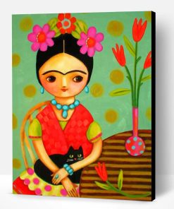 Cute Frida Kahlo Paint By Number
