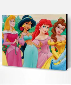 Disney Princess Girls Paint By Number