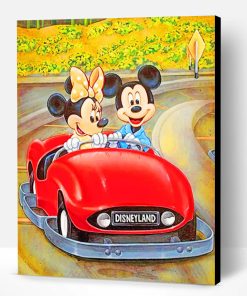 Disneyland Mickey And Minnie Paint By Number