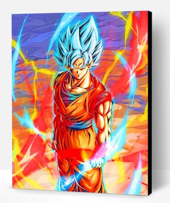 Goku Dragon Ball Paint By Number