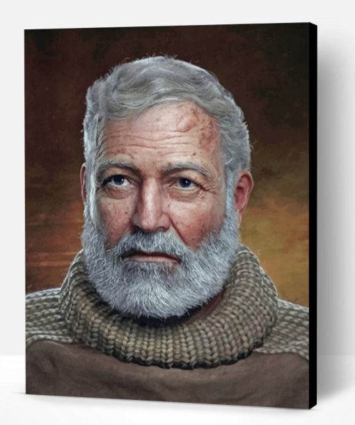 Ernest Hemingway Paint By Number