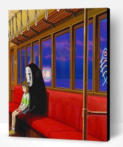 Faceless And Chihiro Spirited Away Paint By Number