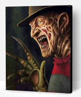 Freddy Krueger Paint By Number