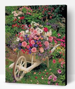 Flowers garden Paint By Number