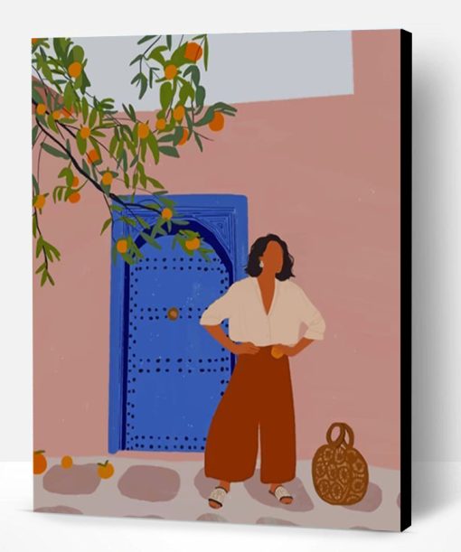 Girl In Morocco Paint By Number