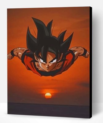 Goku Dragon Ball Paint By Number