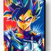 Powerful Goku Pop Art Paint By Number