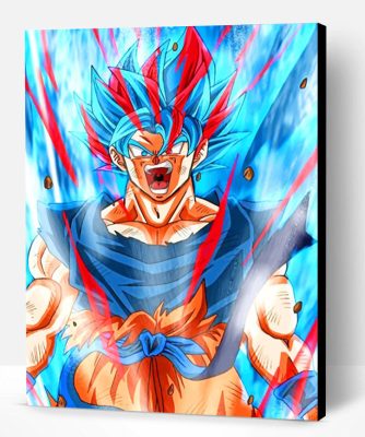 Goku Dragon Ball Paint By Number