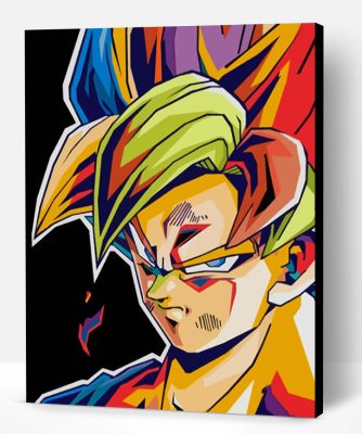 Goku Dragon Ball Paint By Number