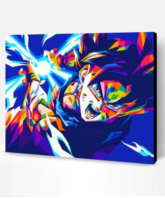 Goku Epic pop Art Paint By Number