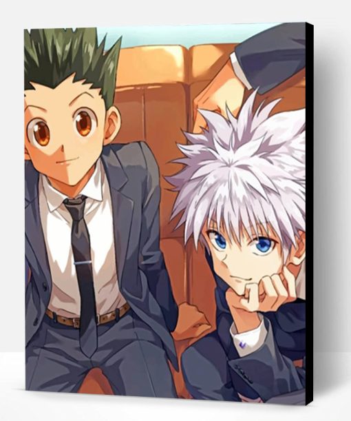 Gon And Killua Paint By Number