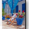 Greek Style Patio Paint By Number