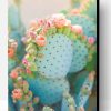 Light Green Cactus Paint By Number